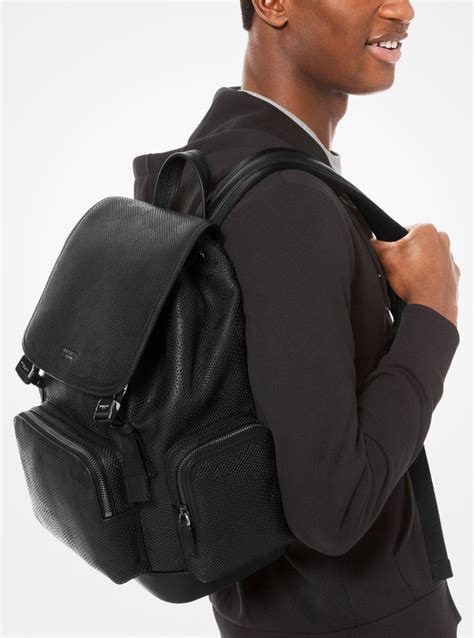 michael kors backpack for men|michael kors men's leather backpack.